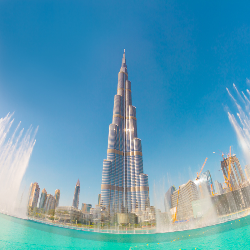 Burj Khalifa and Dubai Fountain 